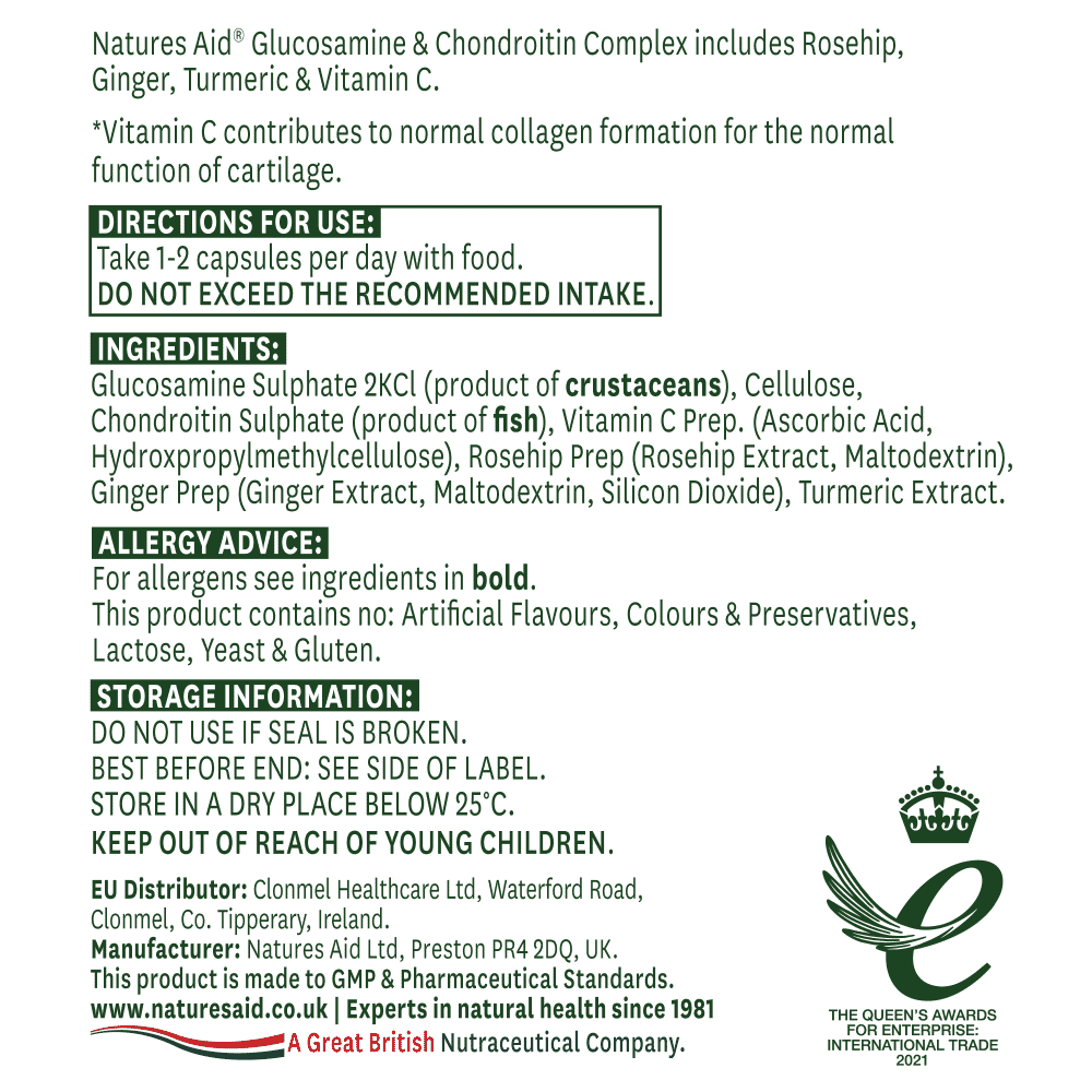 Glucosamine & Chondroitin (Complex) 90s