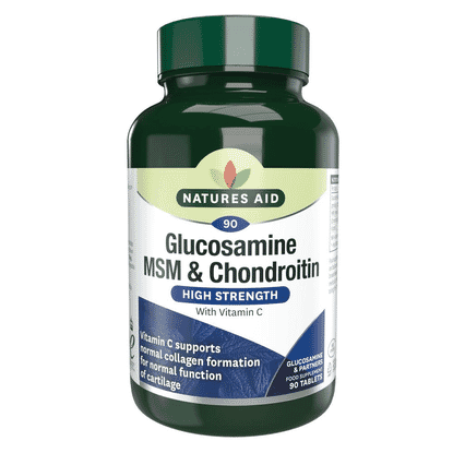 Glucosamine MSM & Chondroitin (High Strength) with Vitamin C 90s
