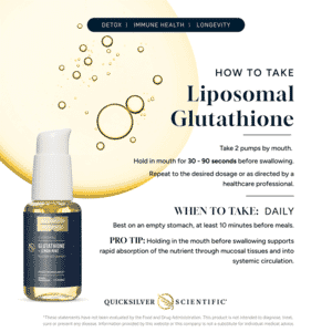 liposomal glutathione with lemon mint The Natural Dispensary. + 50ml SustainWell NAD+ Glutathione Liquid skin vitality supplement Style:Super Glutathione 100 Mask