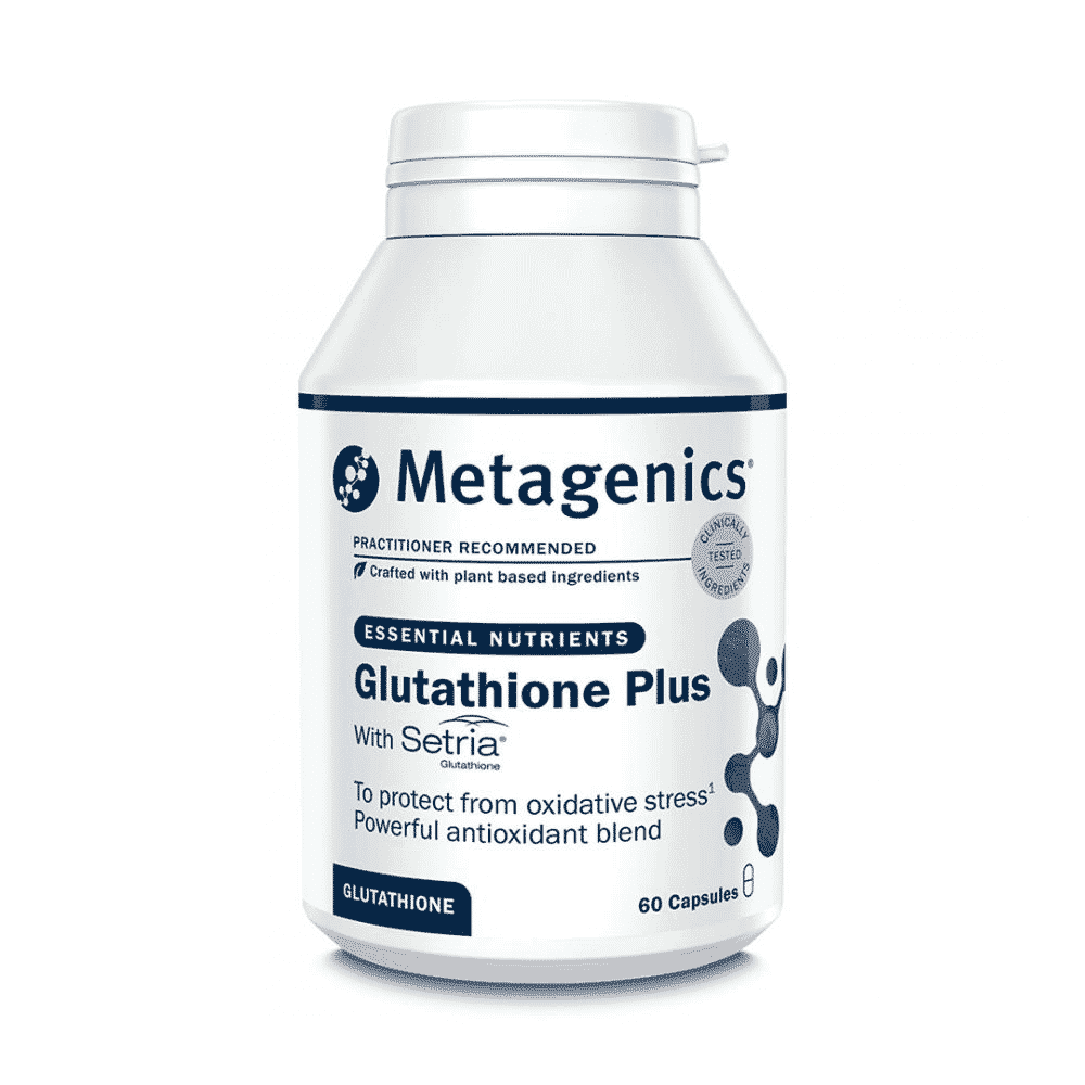 Glutathione Plus 60s | Metagenics | Turmeric and Honey
