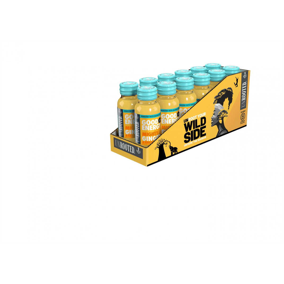 Good Energy Mighty Ginger & Chilli Shot 12x60ml CASE