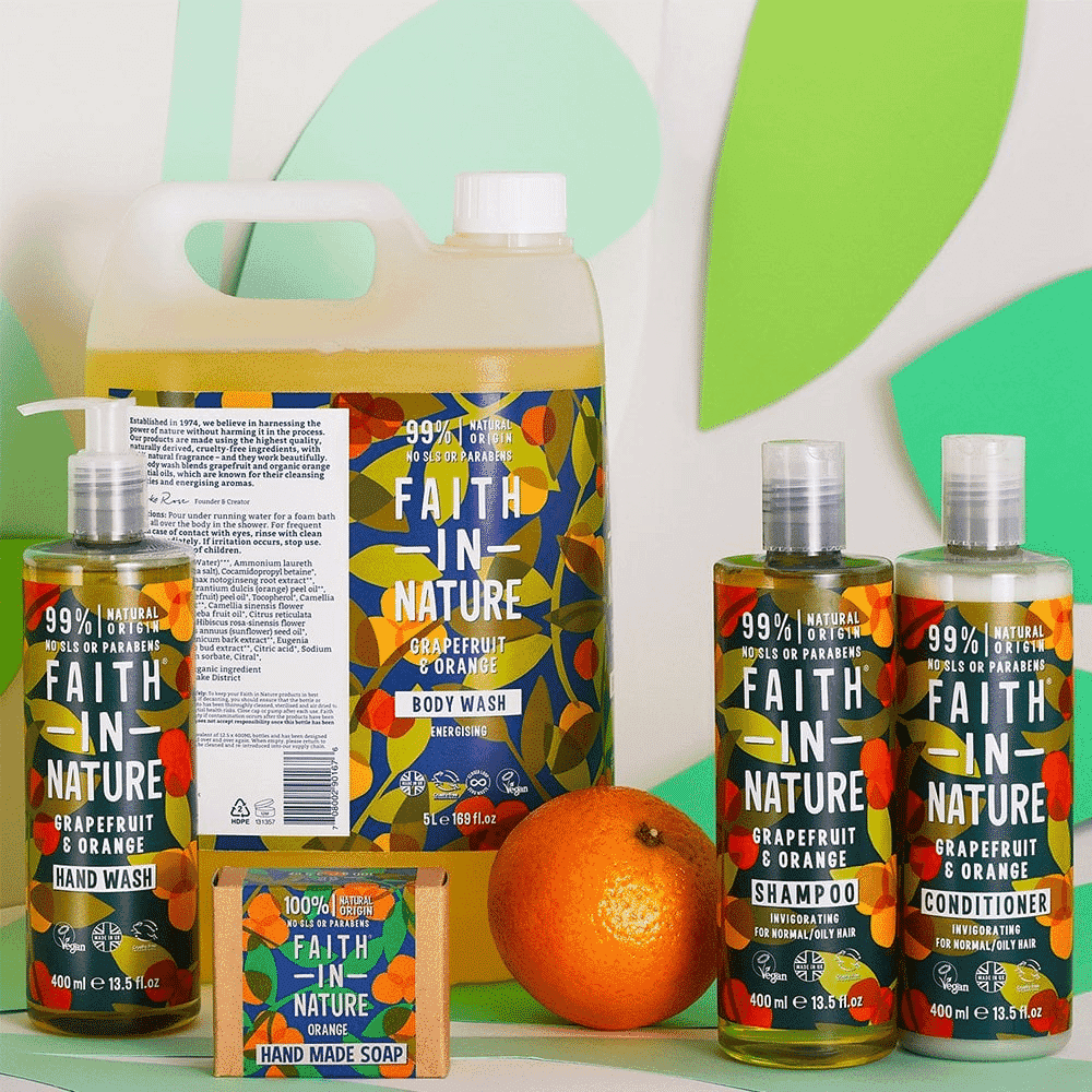 Grapefruit & Orange Body Wash (Energising) 400ml