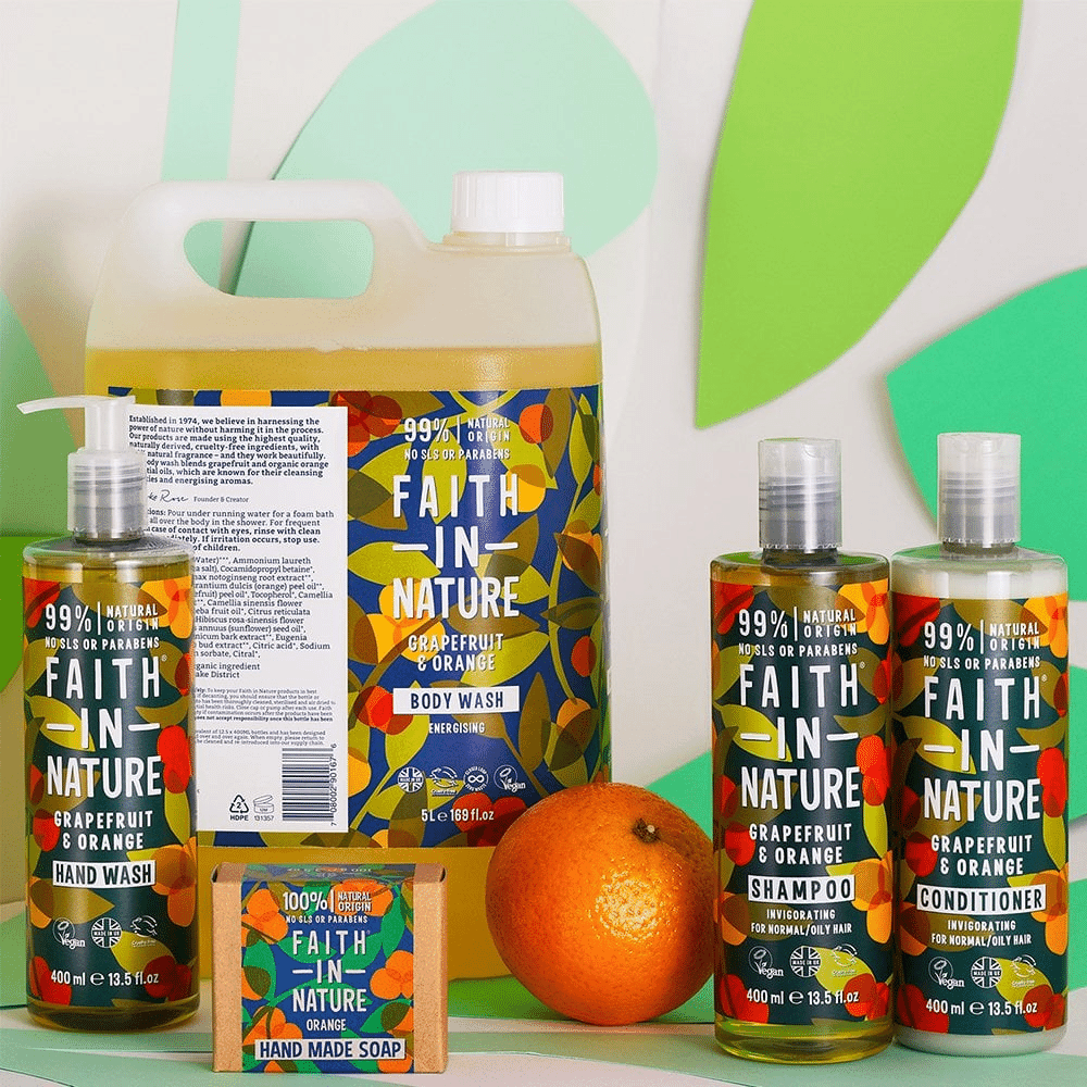 Grapefruit & Orange Body Wash (Energising) 400ml