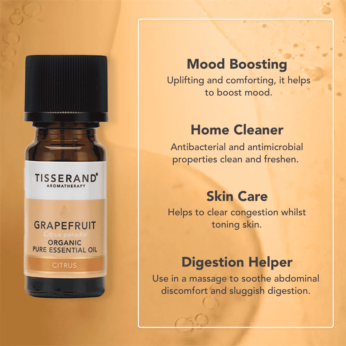 Grapefruit Organic Pure Essential Oil 9ml