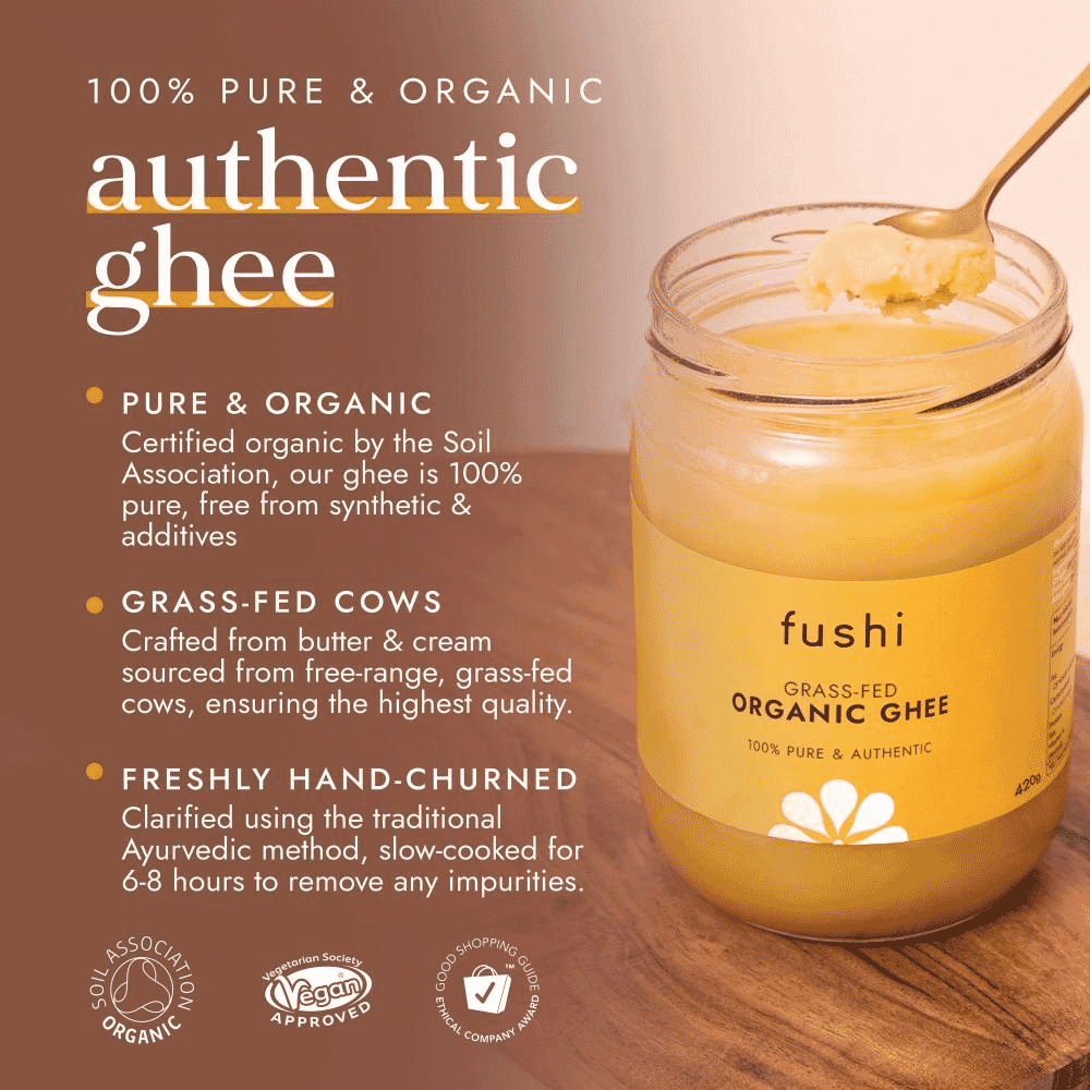 Grass-Fed Organic Ghee 420g