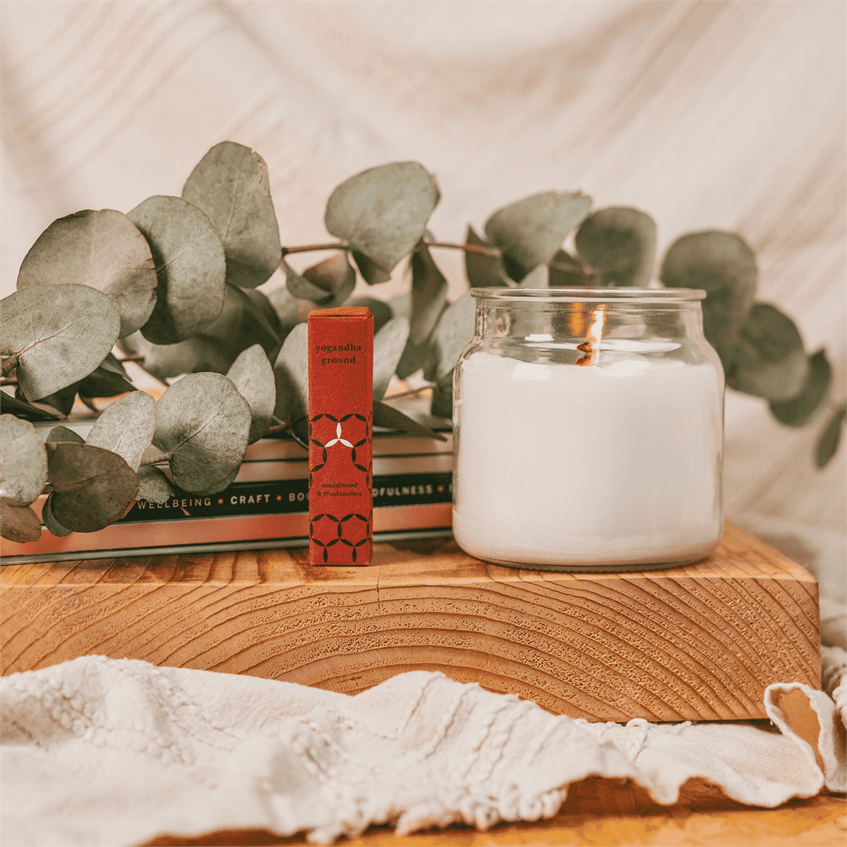 Ground Sandalwood & Frankincense Rollerball Oil 10ml