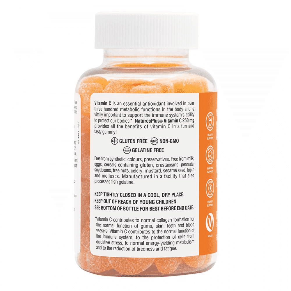 Gummies Vitamin C 250mg Orange 75s