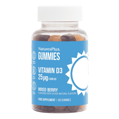 Gummies Vitamin D3 25ug (1000IU) Mixed Berry 60s