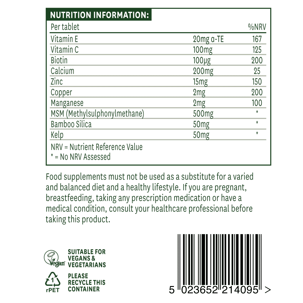 Hair, Skin & Nails Formula (Synergistic Formula) 90s