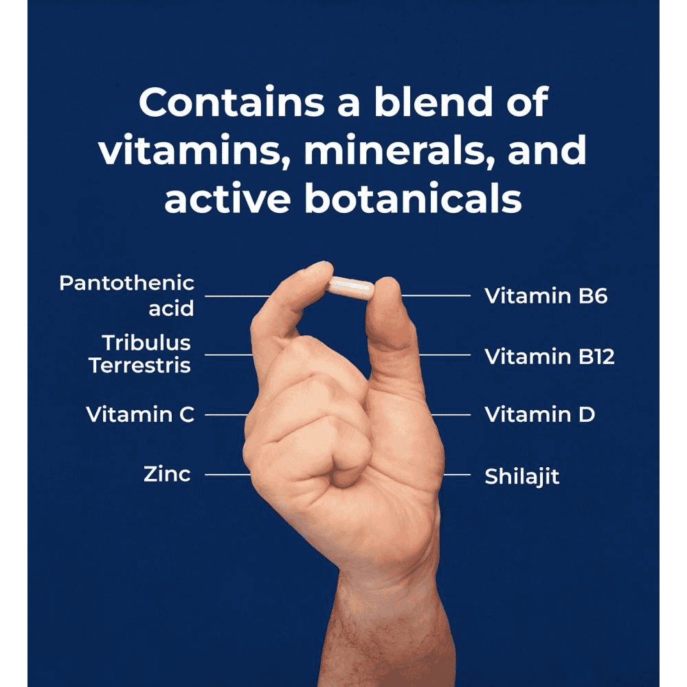 Health & Him Andropause 40+ Testosterone Support 60s