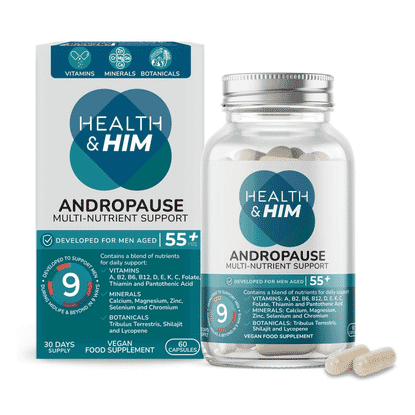 Health & Him Andropause 55+ Testosterone Support 60s