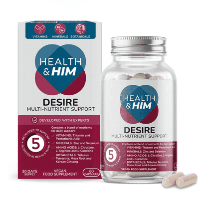 Health & Him Desire Multi-Nutrient Support 60s