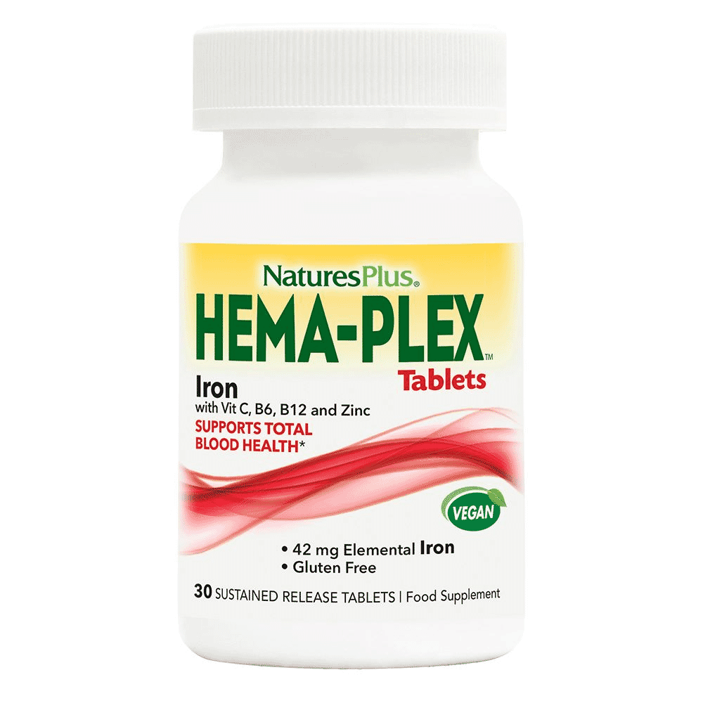 Hema-Plex Iron Tablets 30s
