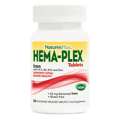 Hema-Plex Iron Tablets 30s