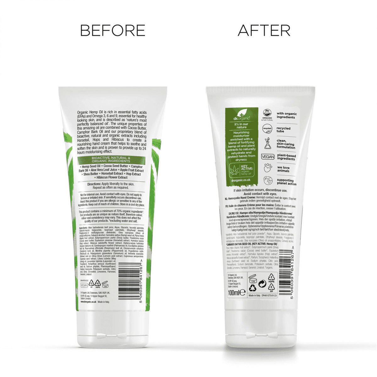 Hemp Oil Hand Cream 100ml