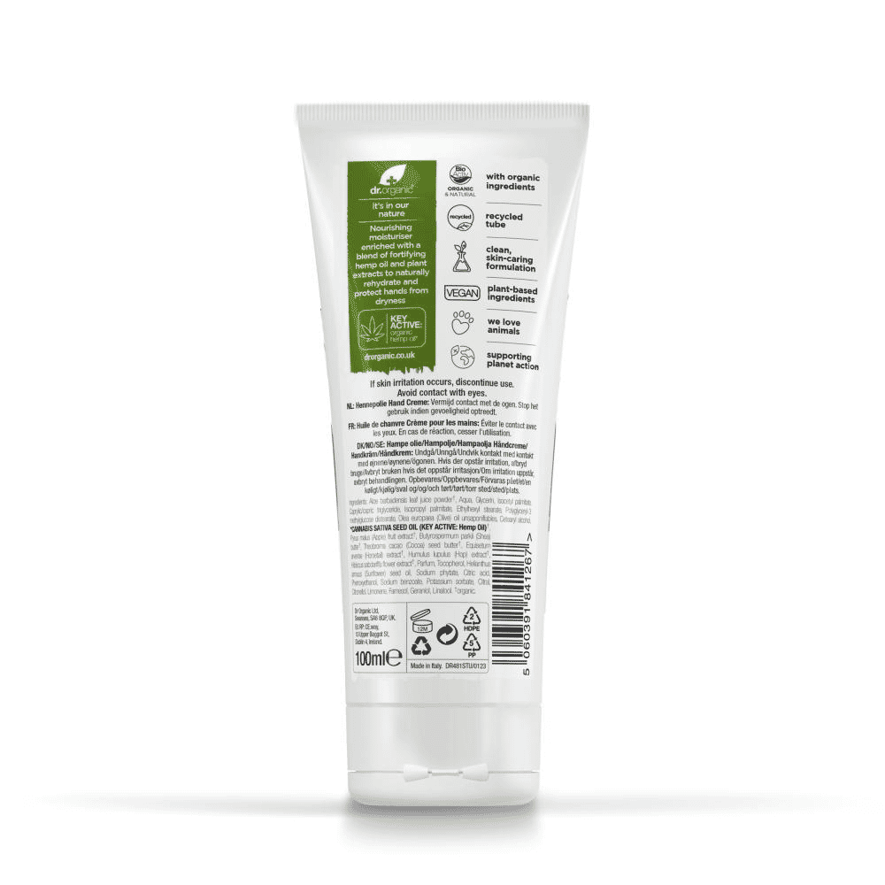 Hemp Oil Hand Cream 100ml