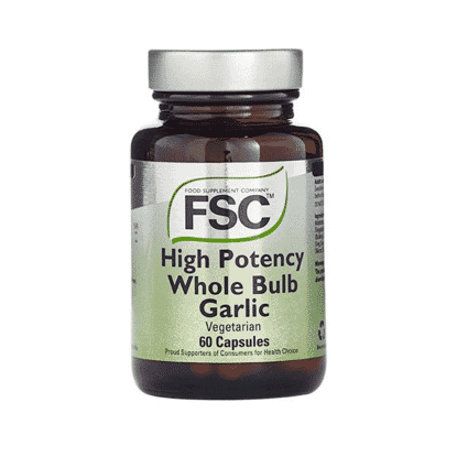 High Potency Whole Bulb Garlic 60s