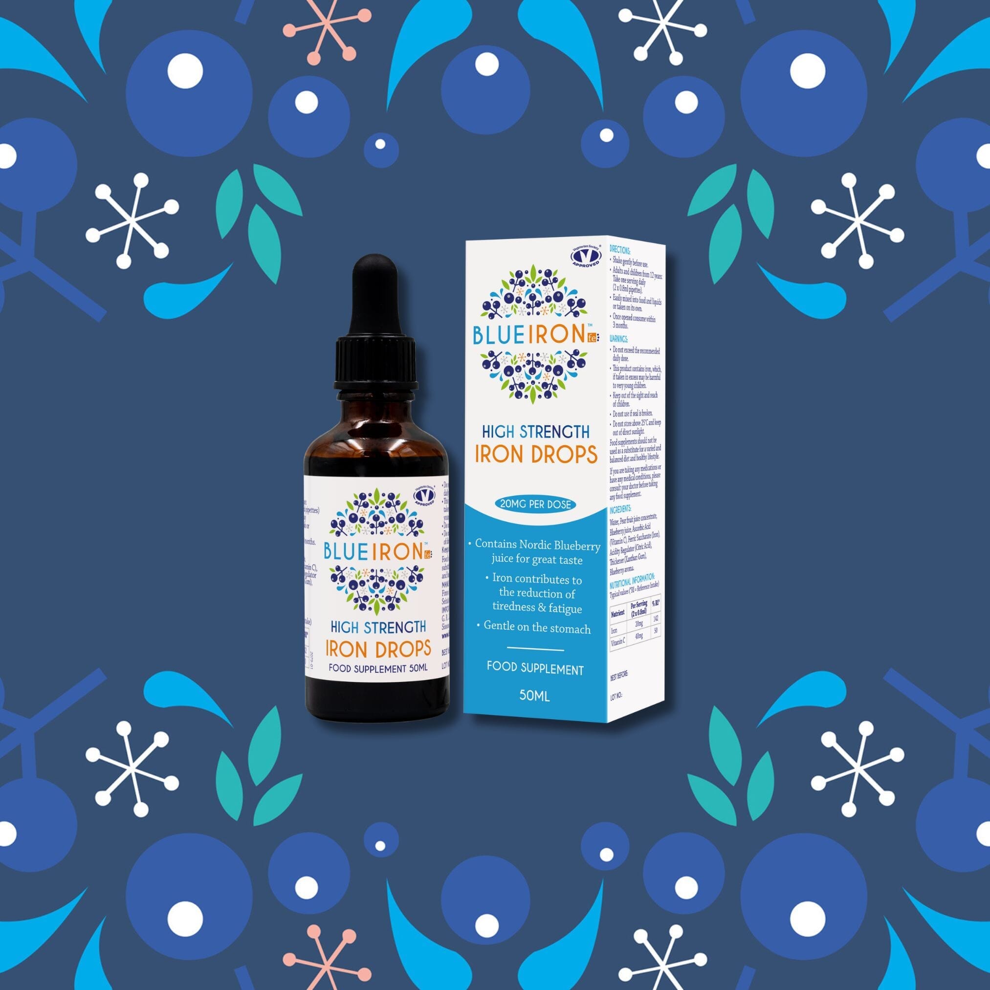 High Strength Iron Drops 50ml