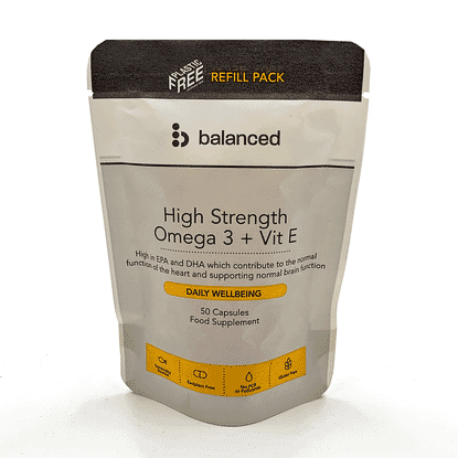 High Strength Omega 3 Plus Vit E (Refill Pack) 50s