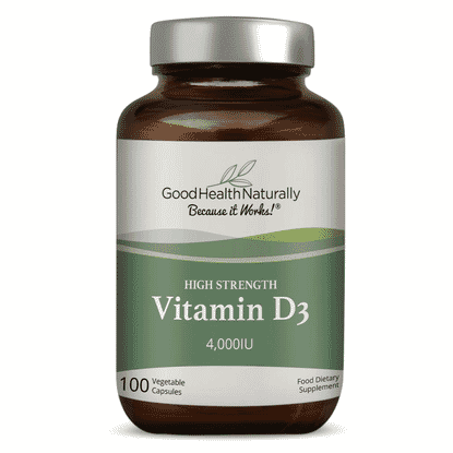High Strength Vitamin D3 4,000IU 100s