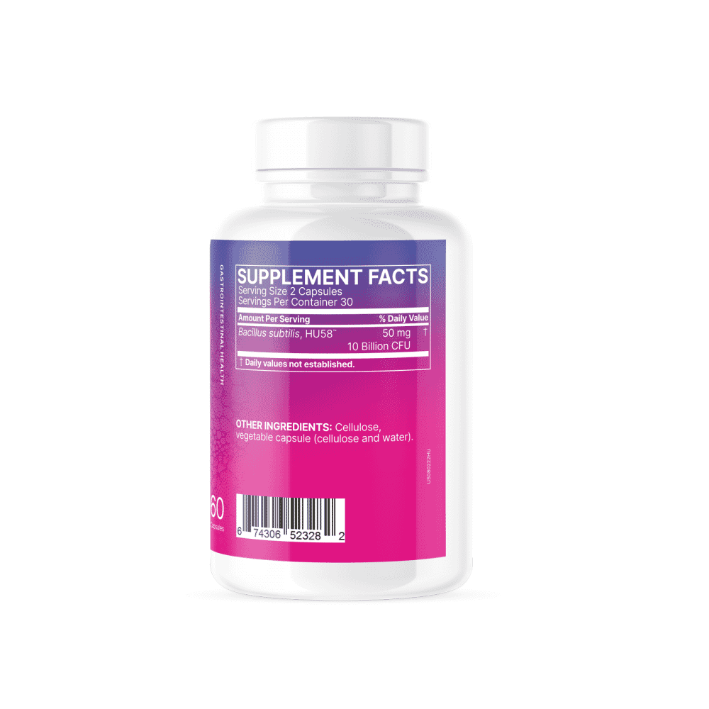 HU58 Ultra Strength Bacillus Subtilis 60s