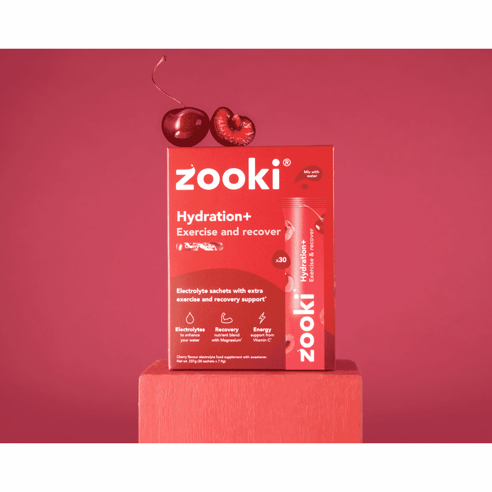 Hydration+ Exercise and Recover Cherry Flavour 30 Sachets