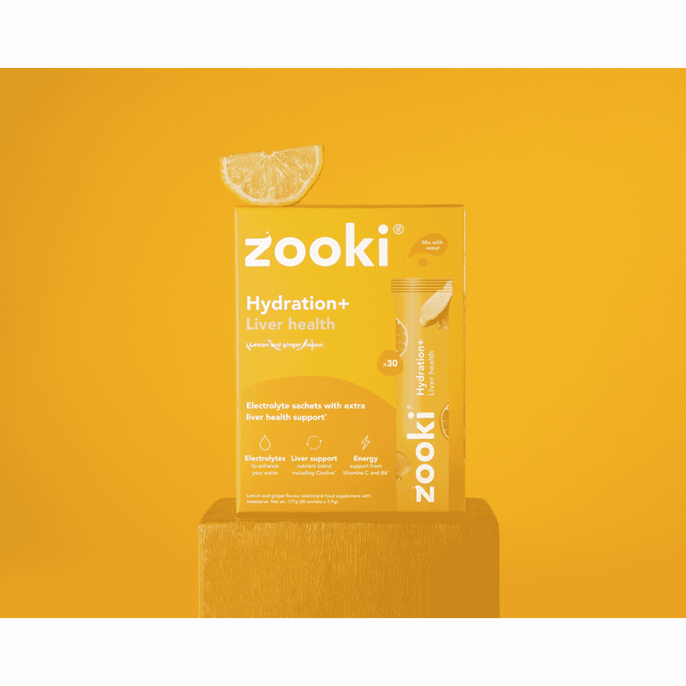 Hydration+ Liver Health Lemon and Ginger Flavour 30 Sachets