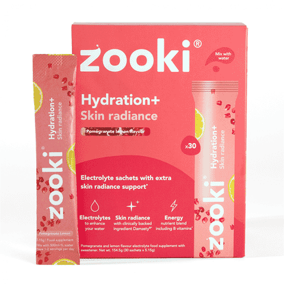 Hydration+ Skin Radiance Pomegranate Lemon Flavour 30 Sachets