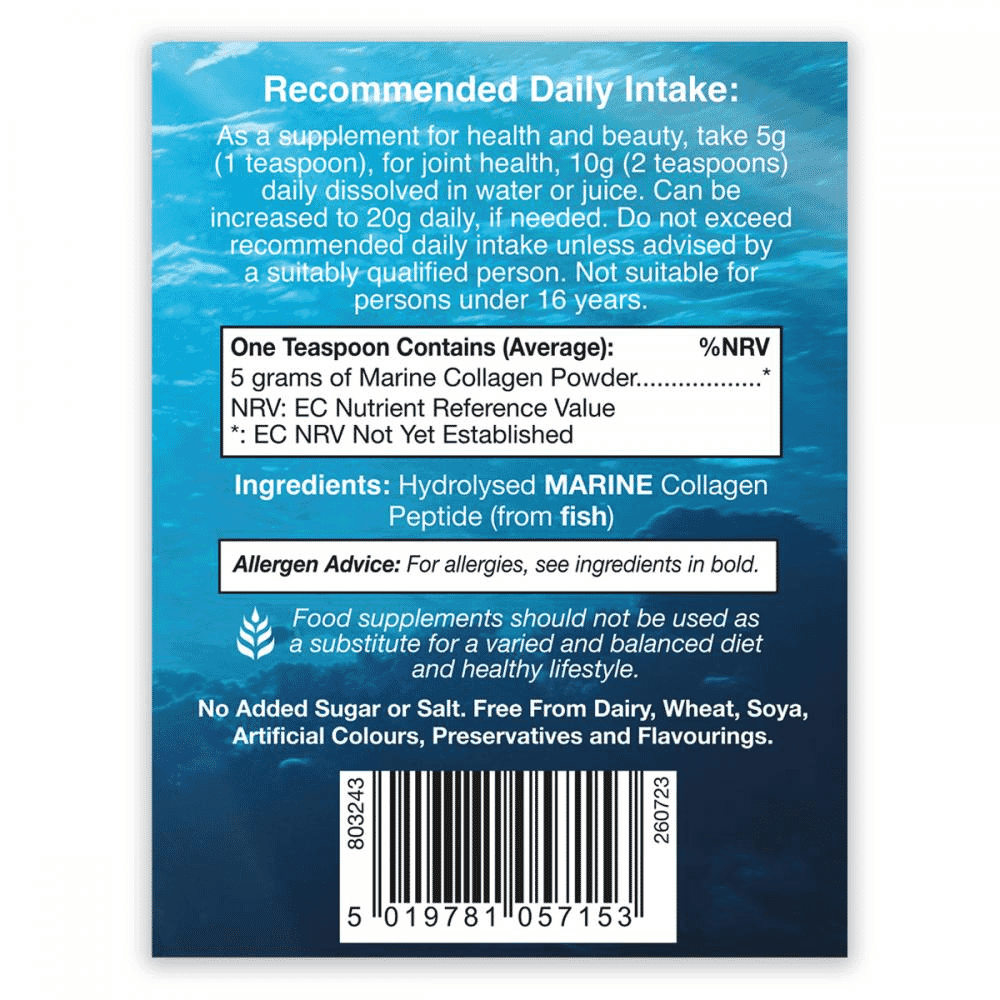Hydrolysed Marine Collagen Powder 250g