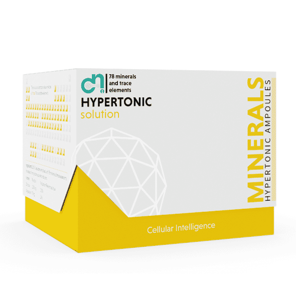 Hypertonic Solution Minerals Hypertonic Ampoules 30 x 10ml
