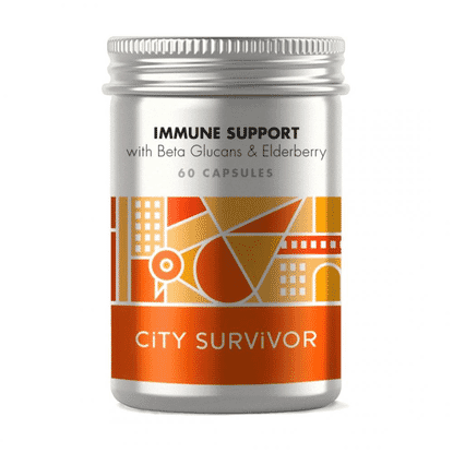 Immune Support with Beta Glucans & Elderberry 60s