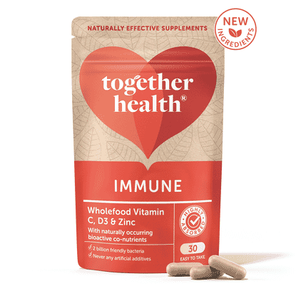 Immune Wholefood Vitamin C, D3 & Zinc 30s