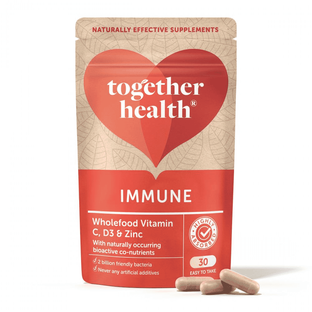 Immune Wholefood Vitamin C, D3 & Zinc 30s