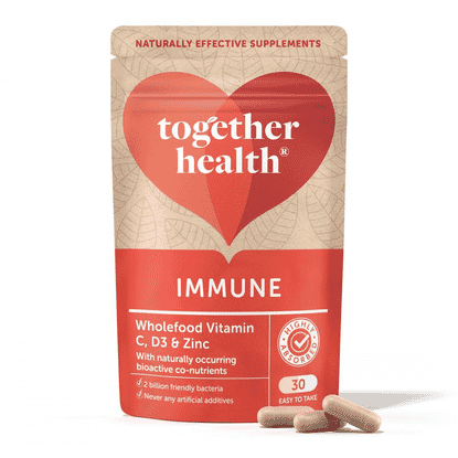 Immune Wholefood Vitamin C, D3 & Zinc 30s