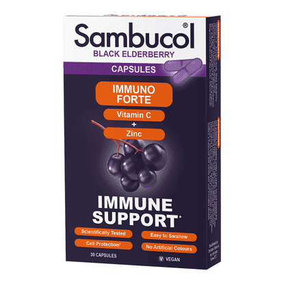 Immuno Forte Vitamin C + Zinc Immune Support Capsules 30s
