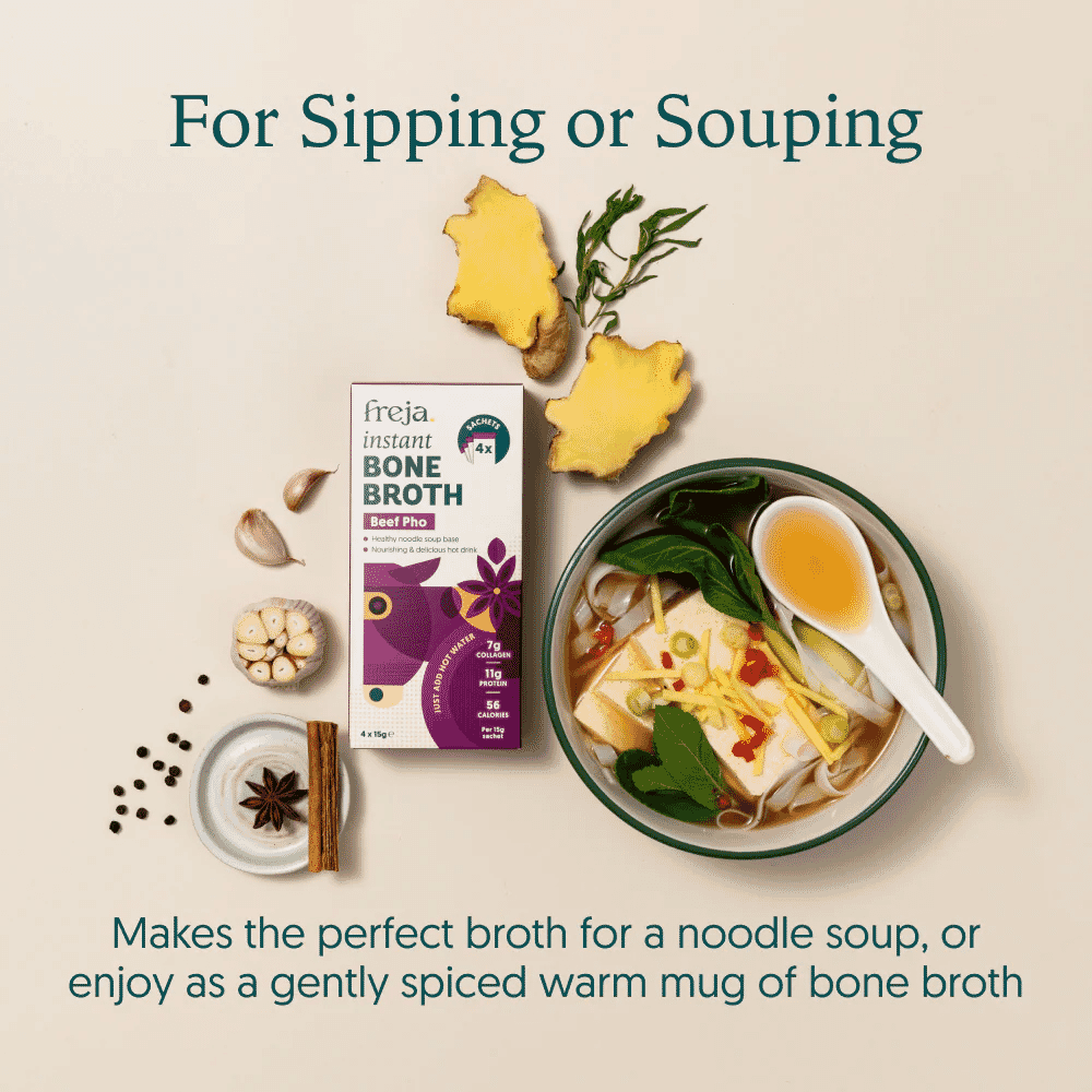 Instant Bone Broth Beef Pho 4x15g