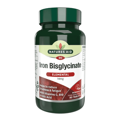 Iron Bisglycinate (Elemental) 14mg 90s
