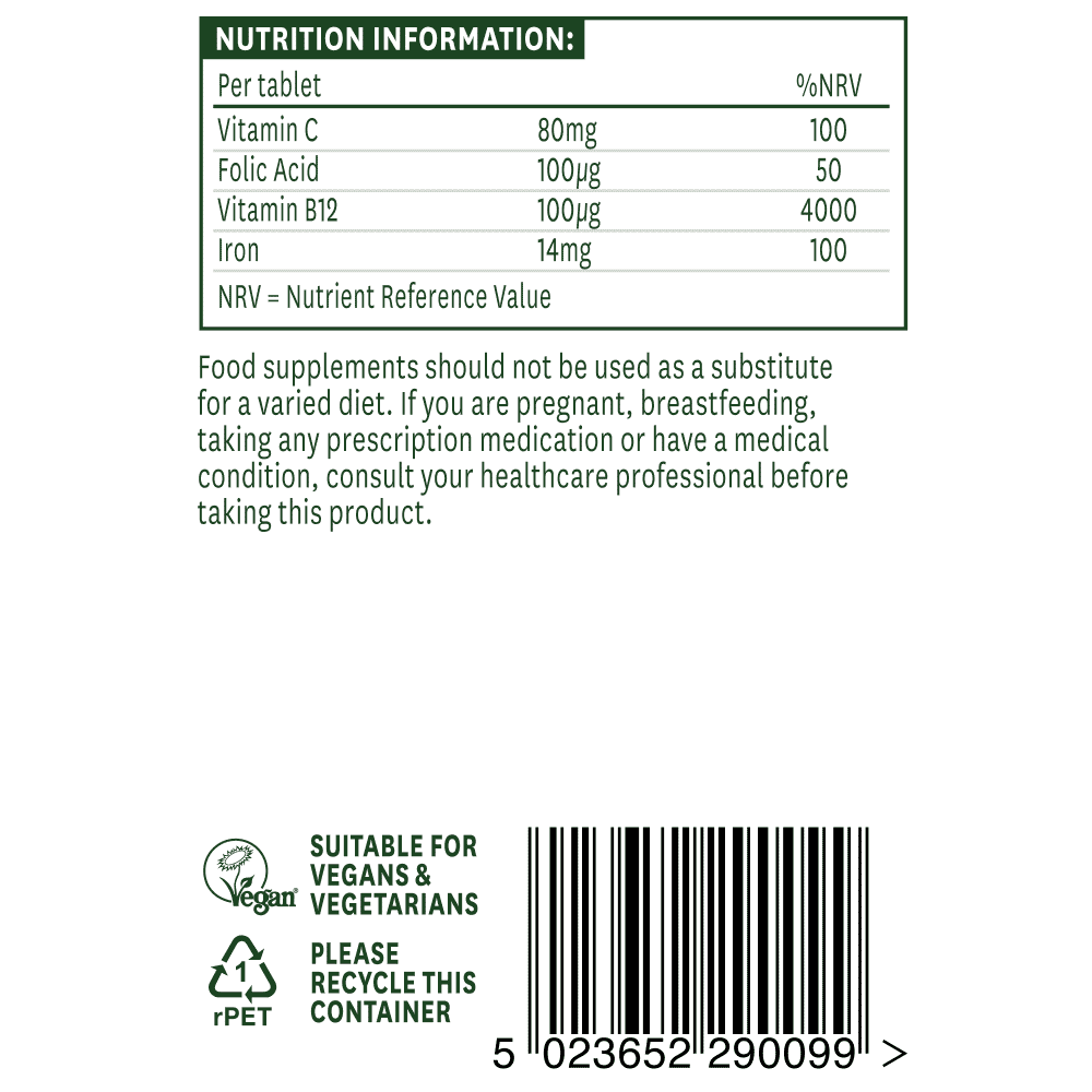 Iron Bisglycinate (Elemental) 14mg 90s