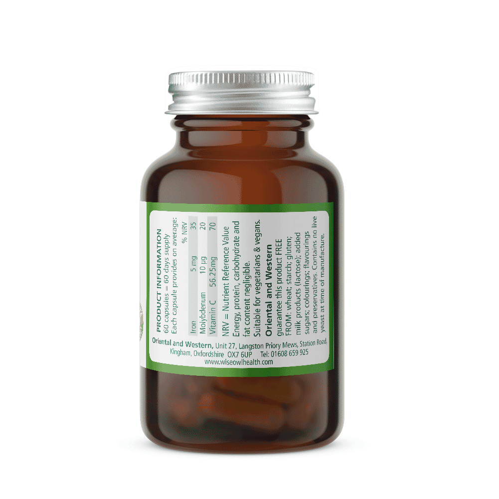 Iron, plus Vitamin C and Molybdenum 60s