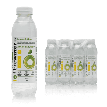 ió fibrewater Lemon & Lime 500ml CASE