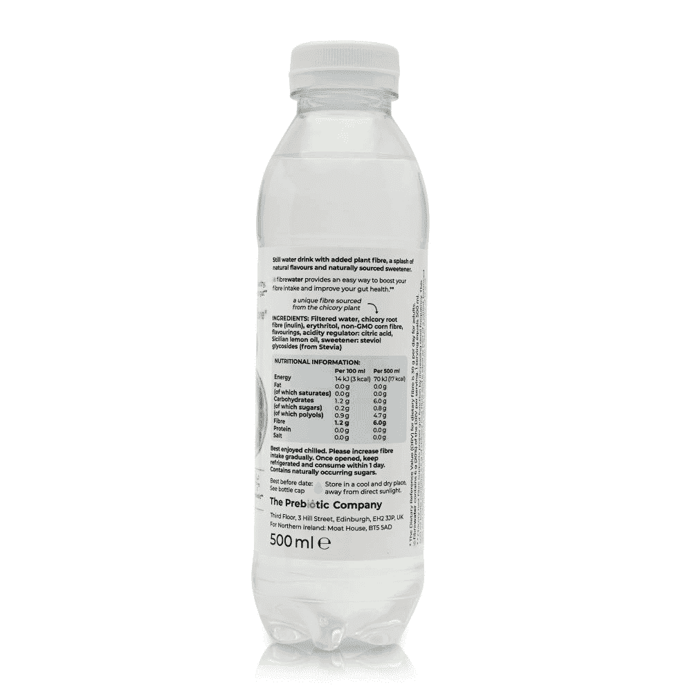 ió fibrewater Lemon & Lime 500ml SINGLE