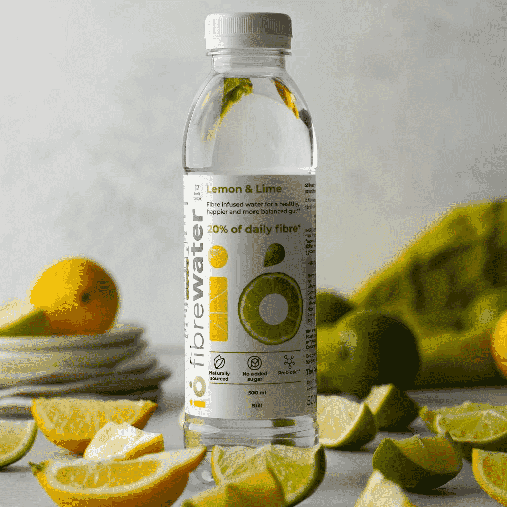 ió fibrewater Lemon & Lime 500ml SINGLE