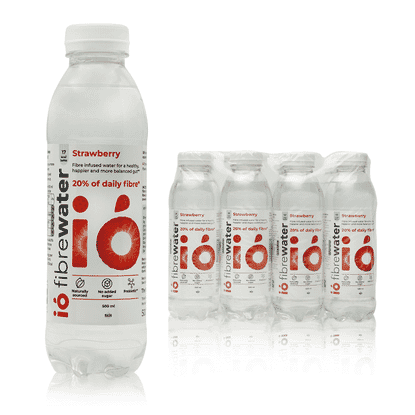 ió fibrewater Strawberry 500ml CASE