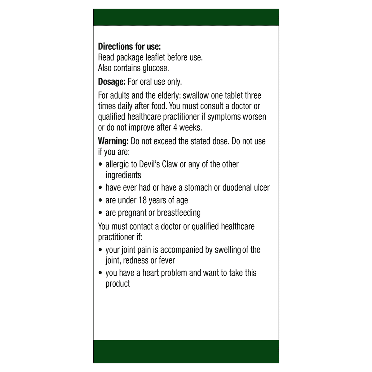 JointEeze® Devils Claw Tablets 90s