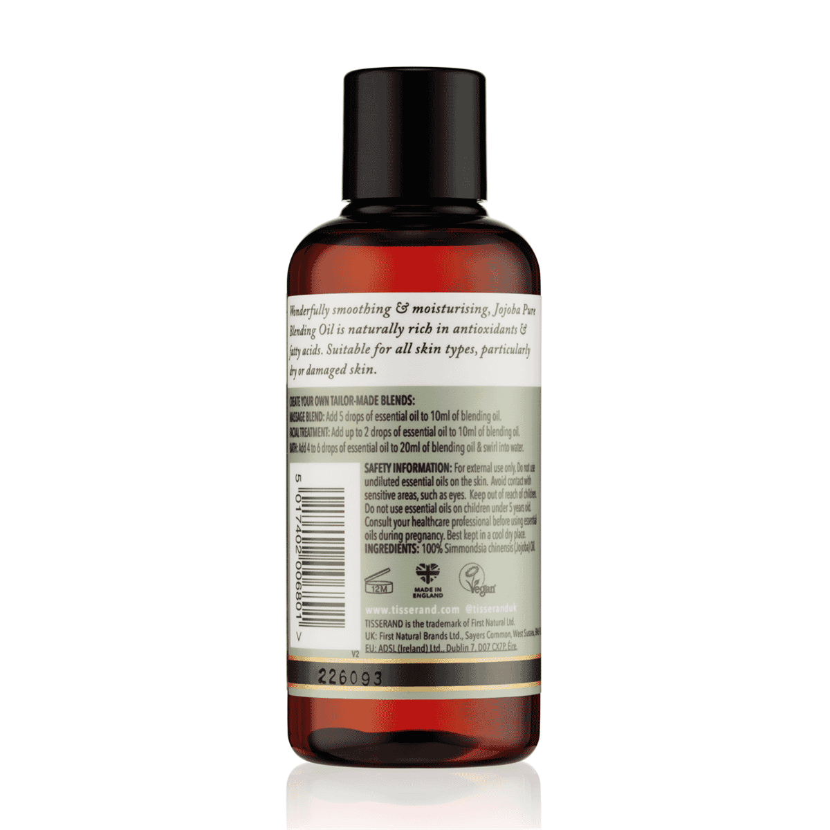 Jojoba Organic Pure Blending Oil 100ml