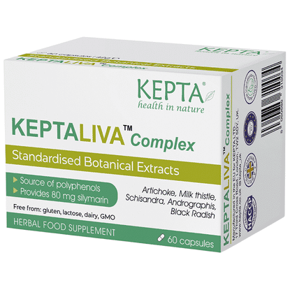 KEPTALIVA Complex Standardised Botanical Extracts 60s