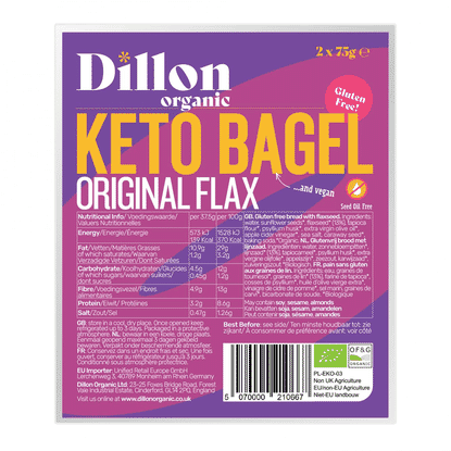 Keto Bagel Original Flax 150g