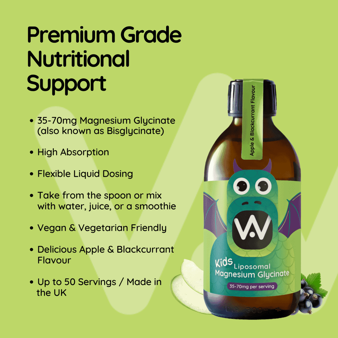 Kids Liposomal Magnesium Glycinate 250ml