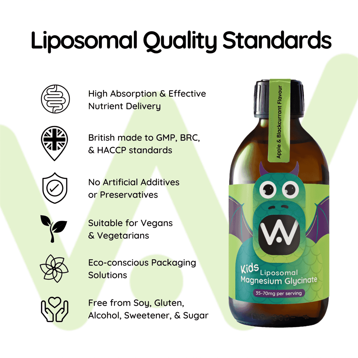 Kids Liposomal Magnesium Glycinate 250ml