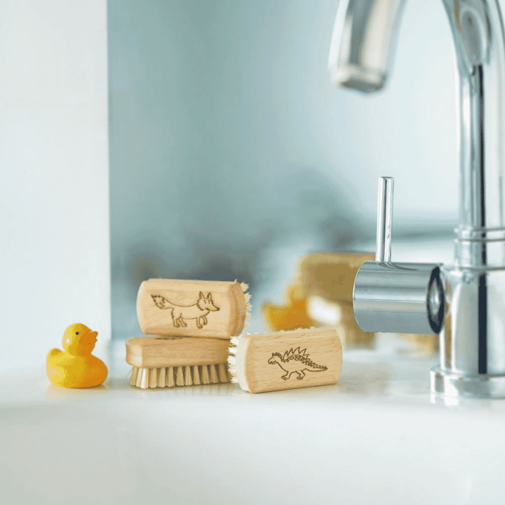 Kids Natural Vegan Nail Brush